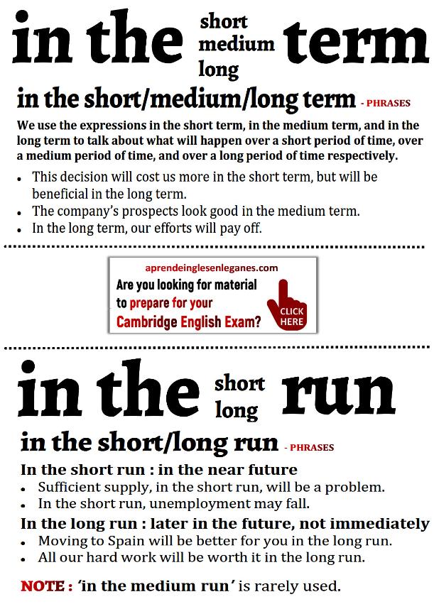 in-the-short-medium-long-term-phrases